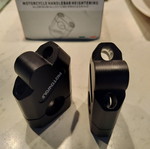 Moto Wolf Handlebar Riser Set new, black