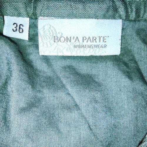 Bon'A Parte midi skirt olive green like new, 100% cotton