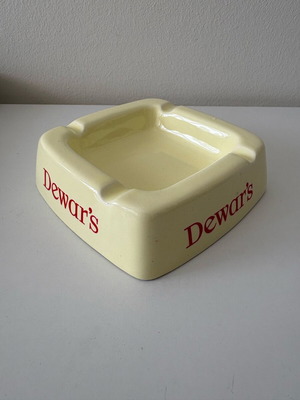 Dewar’s vintage ceramic ashtray like new