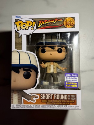 Funko Pop! Indiana Jones Short Round 1412 Special Edition new