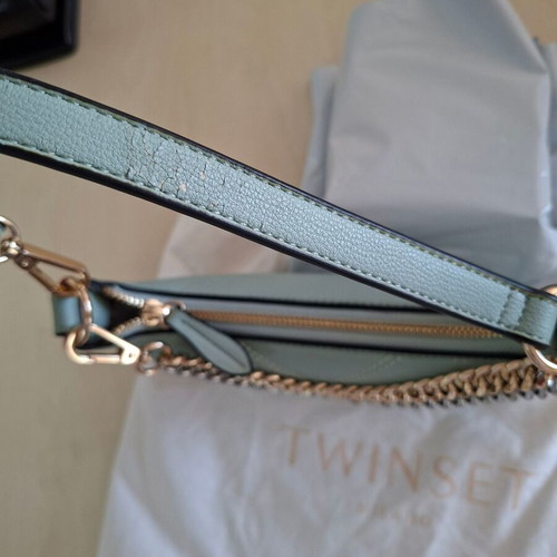 Twinset Milano shoulder bag used, mint color