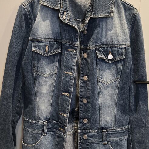 Fornarina Vintage Denim Jacket Y2K 90s, size M, blue