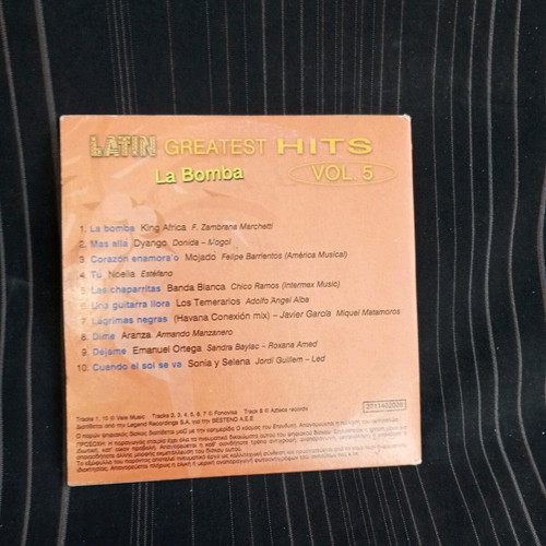 Latin Greatest Hits Vol. 5 CD like new