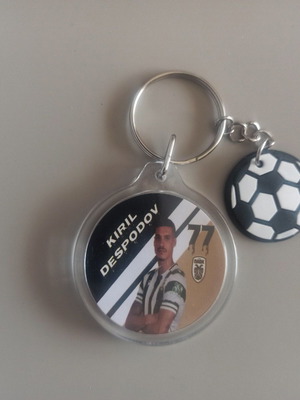 PAOK Kiril Despodov Round Keychain New