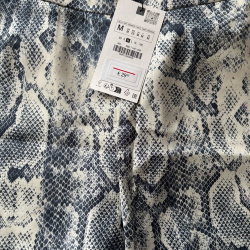 Zara pants animal print new with tags, size M
