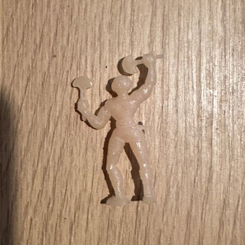 Lucky Cup figure from the 90s, used