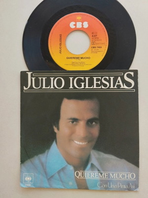 Julio Iglesias Quiereme Mucho 45 оборота плоча