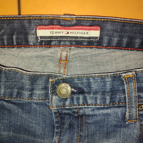 Tommy Hilfiger men's jeans used, blue, slim fit
