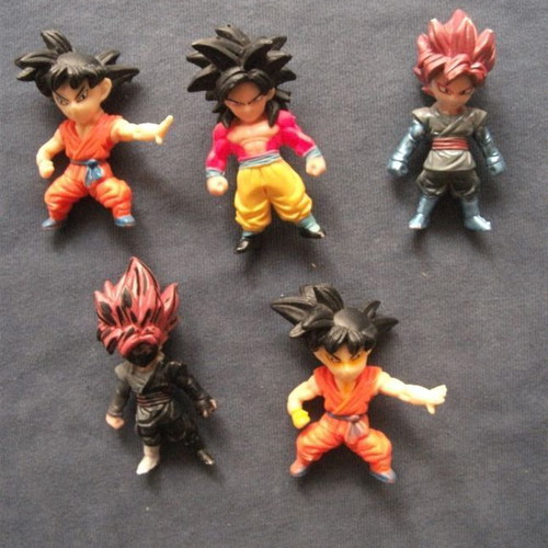 Dragon Ball figures set of 5 used