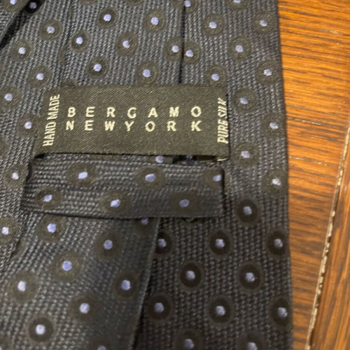 Tie blue with silk pattern like new