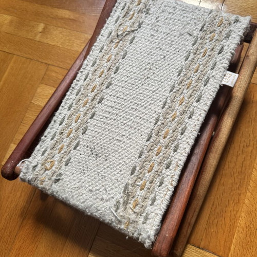 Decorative Zara Home stool used