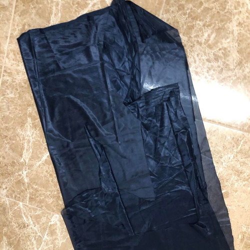 Elastic lining fabric used, dark blue, 102x128 cm