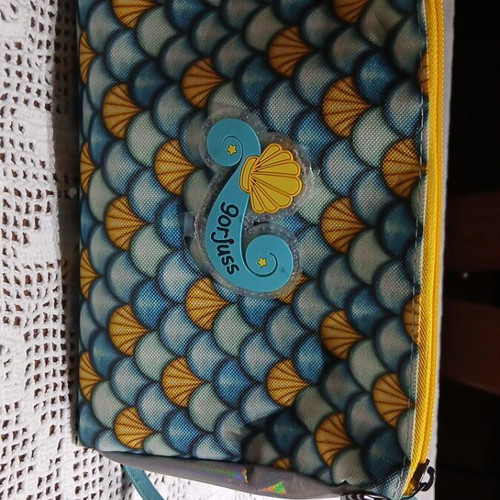 Santoro pencil case like new with two compartments