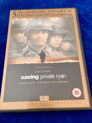 DVD Saving Private Ryan σαν καινούργιο, αγγλική έκδοση χωρίς ελληνικούς υπότιτλους