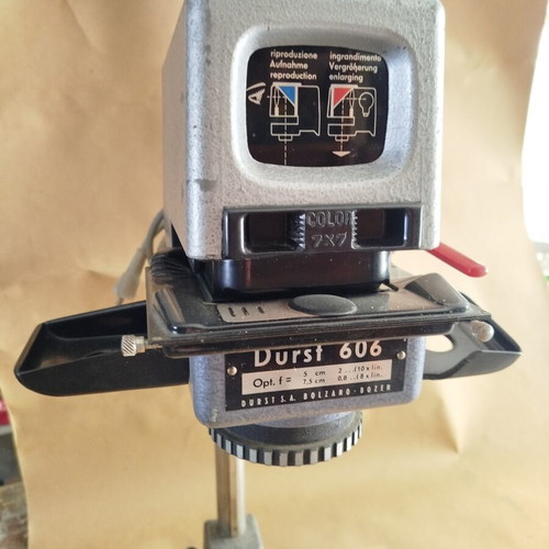 Durst 606 photographic enlarger used for black and white film