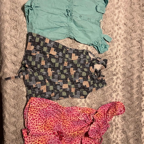 Set of 3 one-piece shorts like new, 104-110 cm