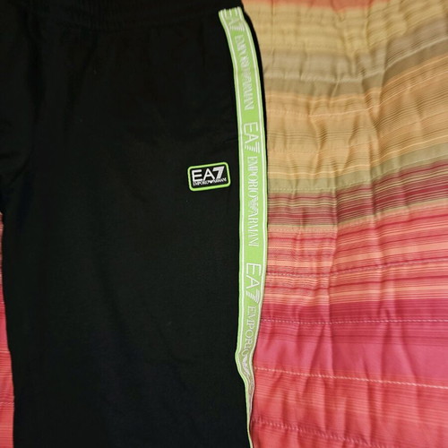 Emporio Armani tracksuit used, size medium, black
