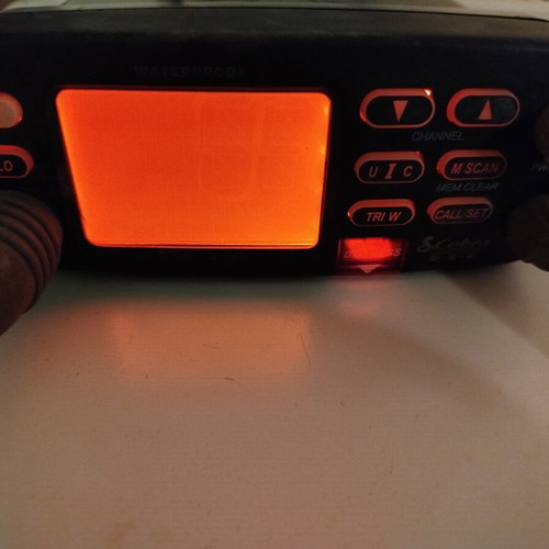 Cobra marine radio for parts