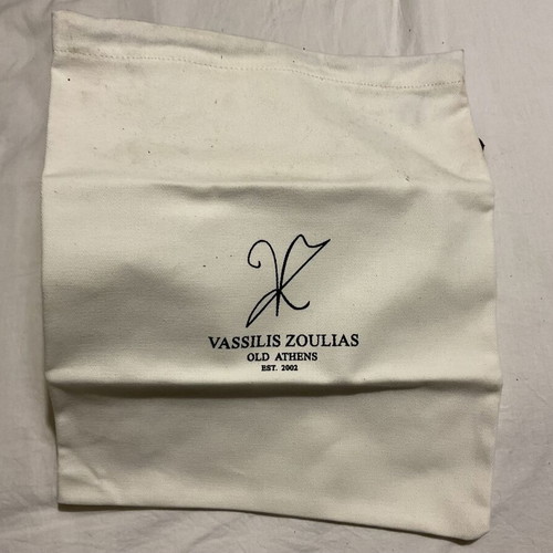 Vasilis Zoulias pumps leather and fabric like new, size 36.5, black and gray