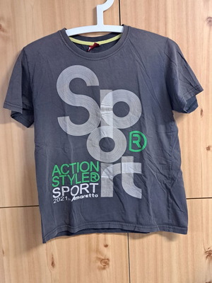 Summer t-shirts for boys size 12, like new, multicolor cotton, pack of 6