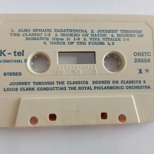 Louis Clark Conducting The Royal Philarmonic Orchestra cassette used, classical