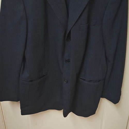 Men's formal jacket dark gray like new, size L