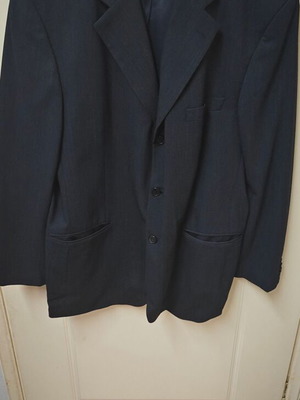 Men's formal jacket dark gray like new, size L