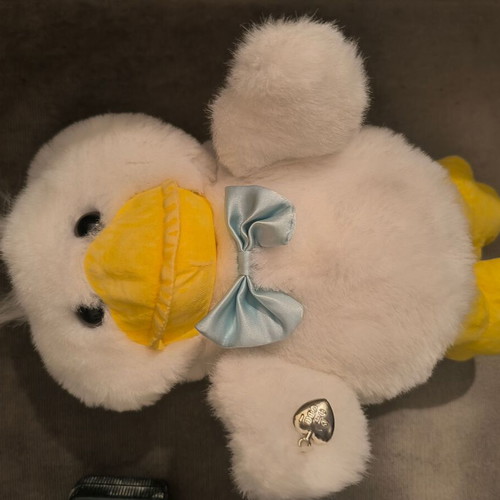 Plush duck with zipper, like new