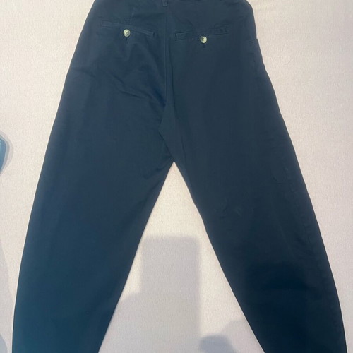 Zara fabric pants new, black and dark blue, size 32-34