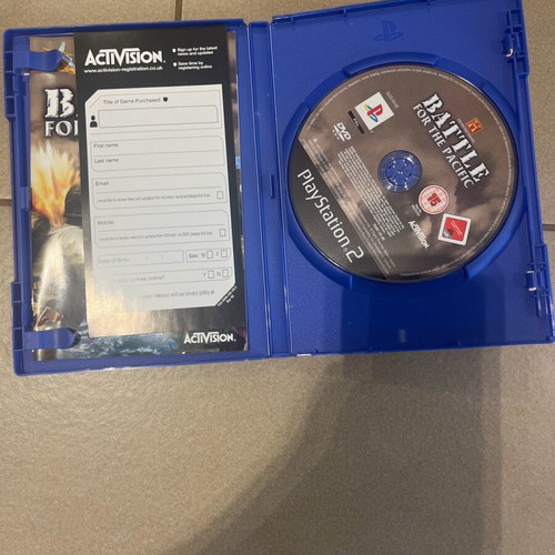 Battle for the Pacific PS2 complete in box