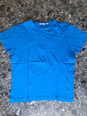Short-sleeve T-shirt like new, blue, size L
