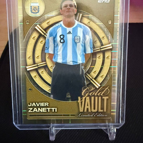 Topps Argentina Set Gold Vault Javier Zanetti like new