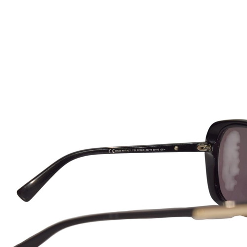 Yves Saint Laurent YSL 6234/S Oversized Butterfly Sunglasses, Black and Gold