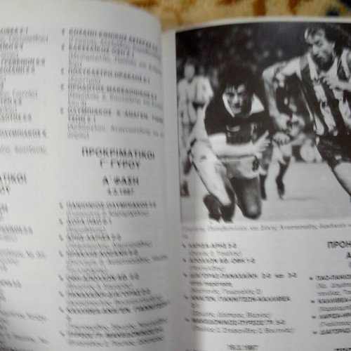 Athlitiki Ellada Year Book 1987 used
