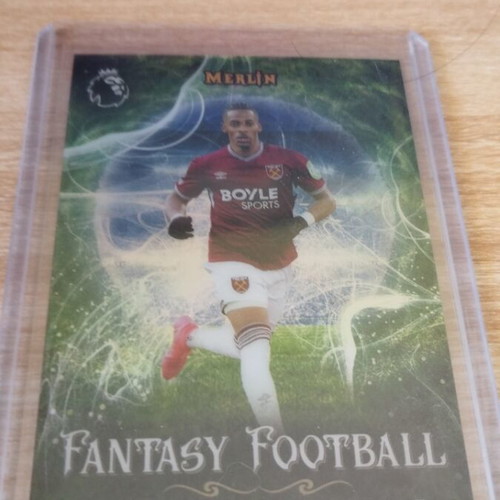 Fantasy Football Topps player cards Crysencio Summerville and Wilson Isidor
