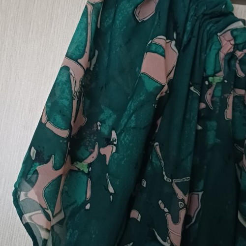 Billy Sabbado maxi dress like new, size M, green and pink