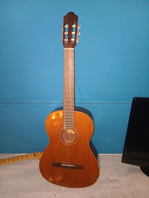 Esteve 1GR01 Classical Guitar used, solid cedar top, mahogany back