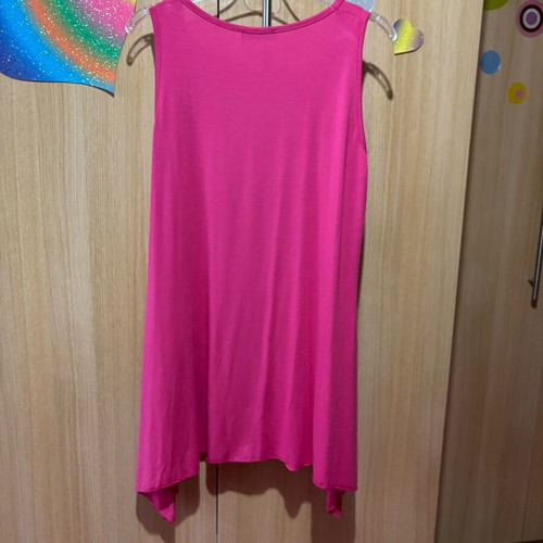 Garantie long sleeveless blouse pink like new, size XL