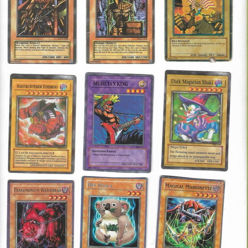 Yu Gi Oh! cards used, pack of 80 old cards