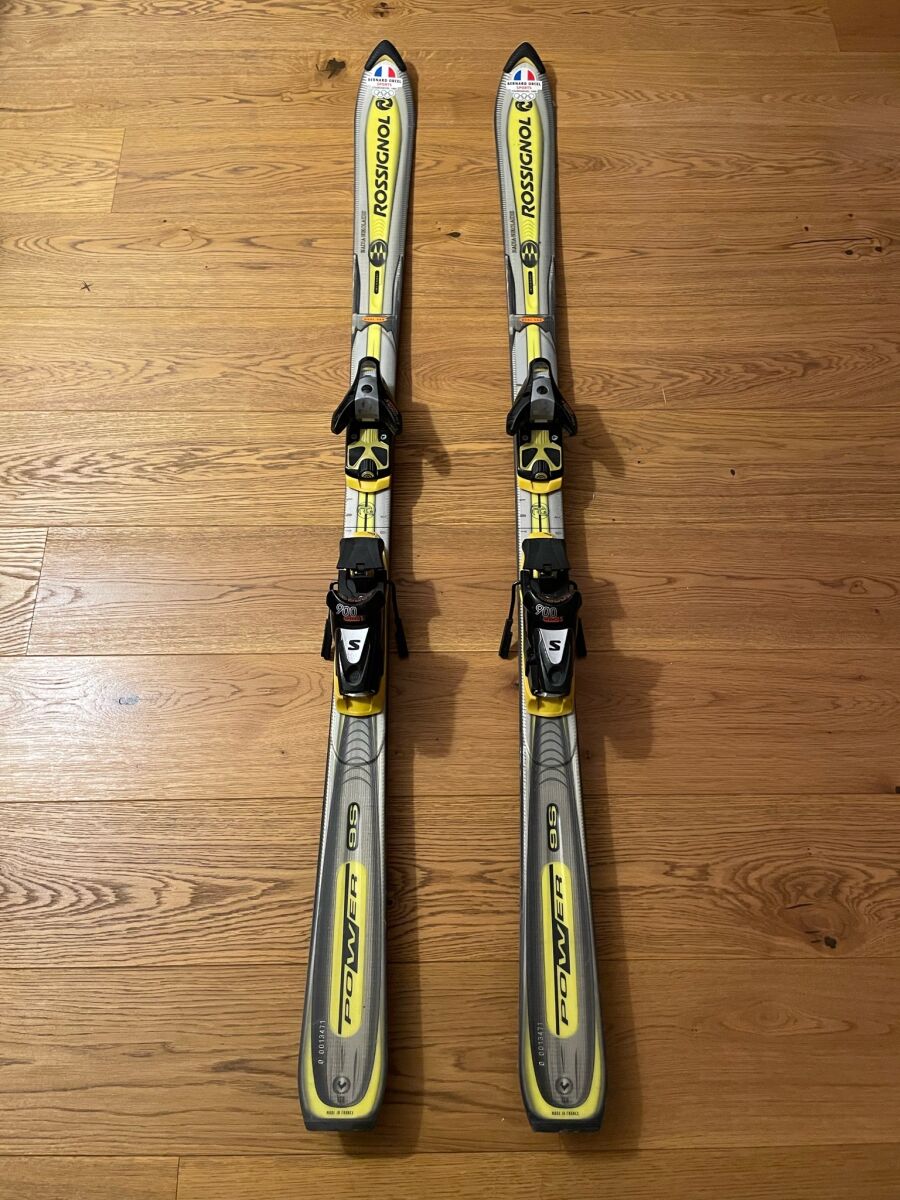 Ски Rossignol Power 9S като нови с крепежи - € 80,00 - Vendora.bg
