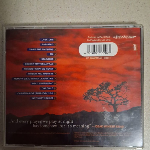 Savatage Dead Winter Dead CD, metal