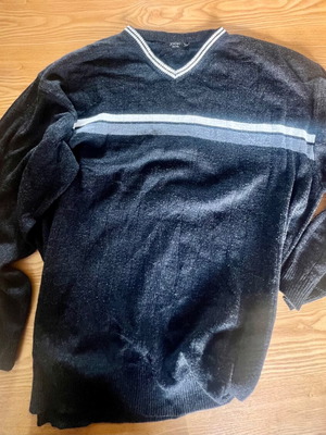 Joop! vintage gray V-neck sweater XXL like new