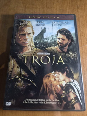 Troja 2-Disc Edition DVD like new, historical film with Brad Pitt