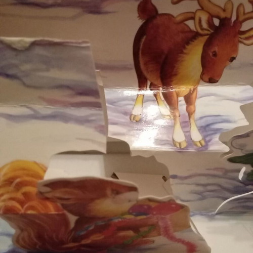 The Magic Christmas Tree used musical 3D book