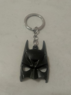 Μπρελόκ Batman μεταλλική μάσκα, σαν καινούργιο, μαύρο