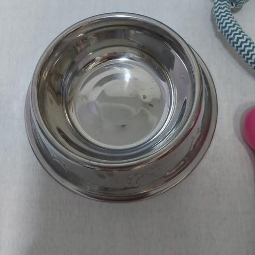 Dog accessories used for large breeds, stainless bowl, rope, balls, bones