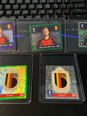 2004 EURO Stickers Belgium lot new