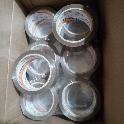 Packaging tapes brown color 60 meters pack of 36 new