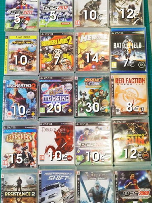 PS3 Games Set μεταχειρισμένο για PlayStation 3