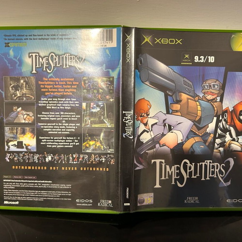 Time Splitters 2 Xbox Original used